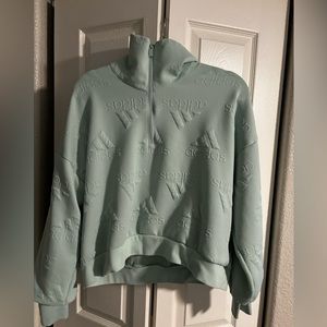 Cropped Adidas 1/4 zip